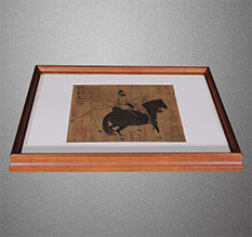 晋中书画装裱配框服务案例